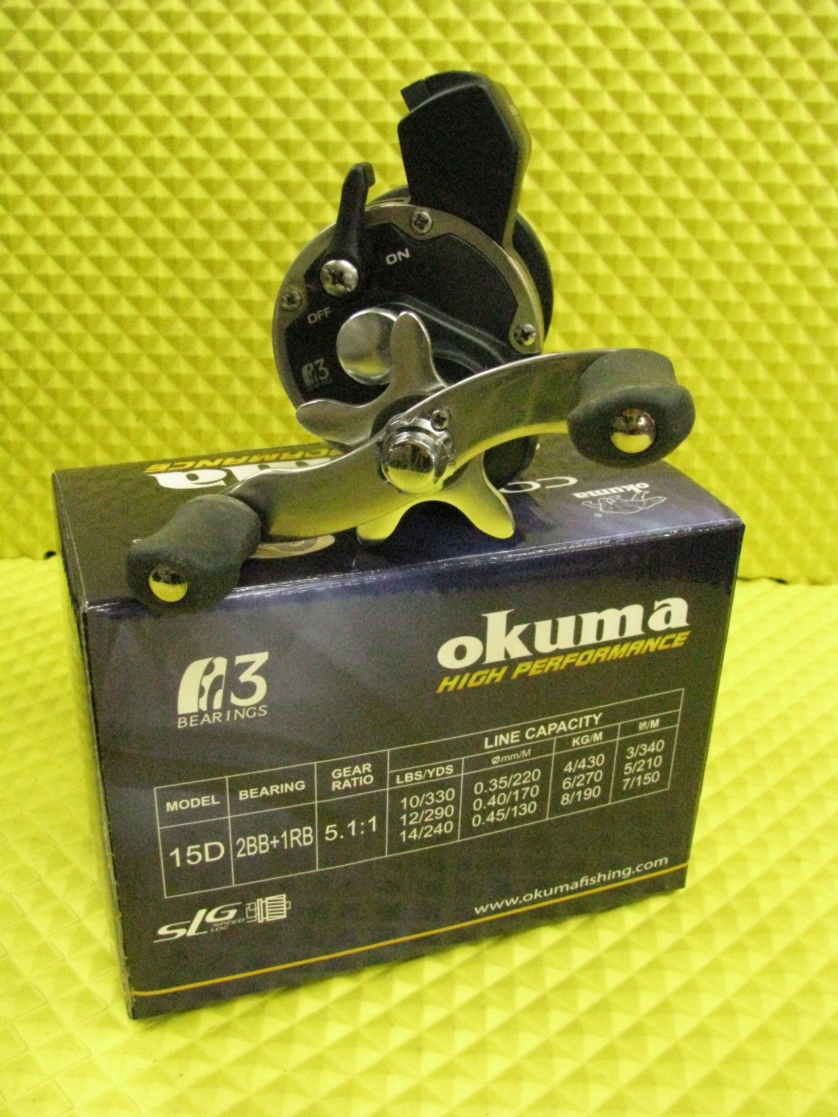 Okuma Convector CV 15D Line Counter Trolling Reel 2 PACK
