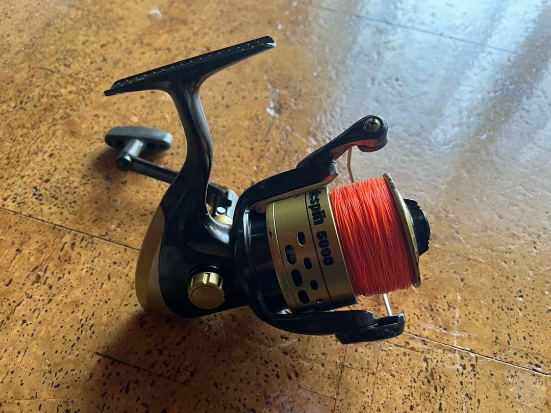 Okuma 5000 4000 Spinning Reel Lot Used Line Included