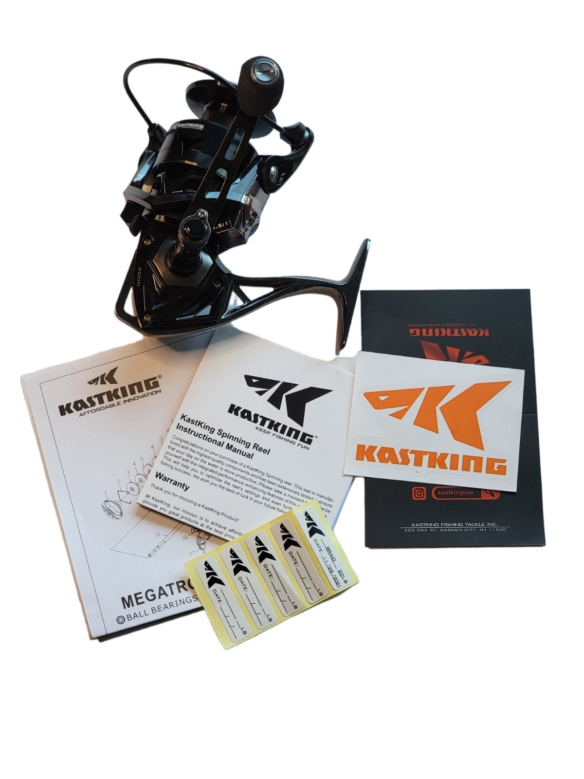 KastKing Megatron 4000 Spinning fishing Reel NEW open box