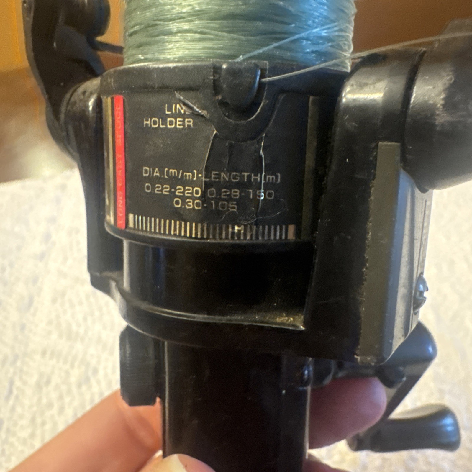 DAIWA Vintage Fishing Reel Japan Long Cast Spool Mark of Precision