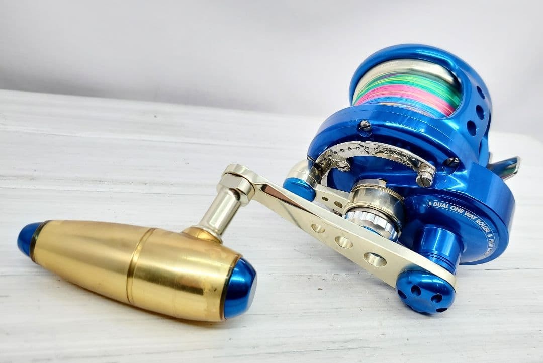STUDIO OCEAN MARK Reel L120-B Jigging Blue Heaven