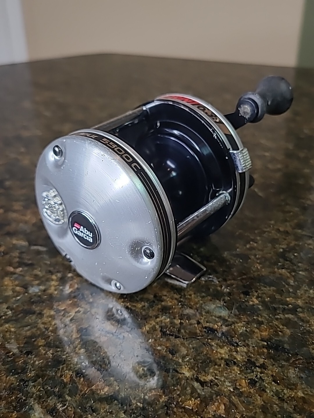 ABU Garcia Ambassadeur 5500-C SPRINT 6.3:1 Baitcasting Fishing Reel EUC