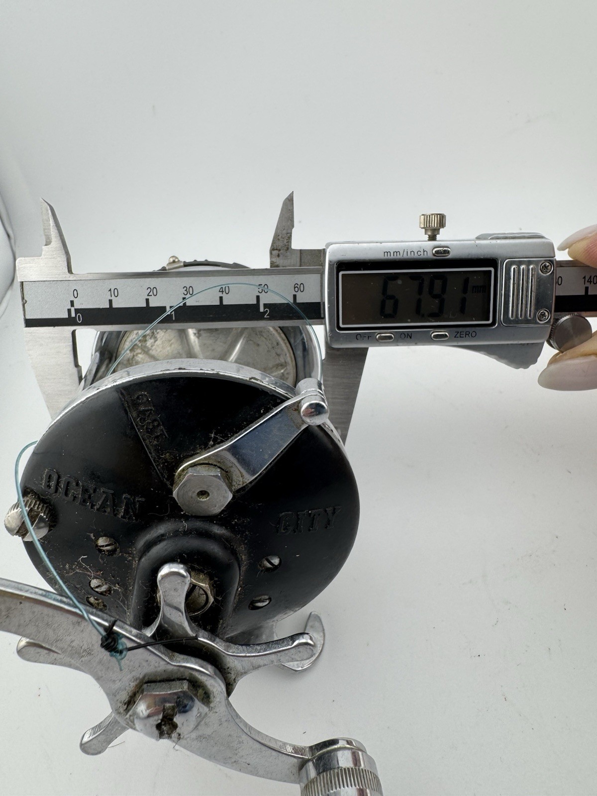 Ocean City 250D True Temper Inductor Vintage Sea Fishing Reel USA