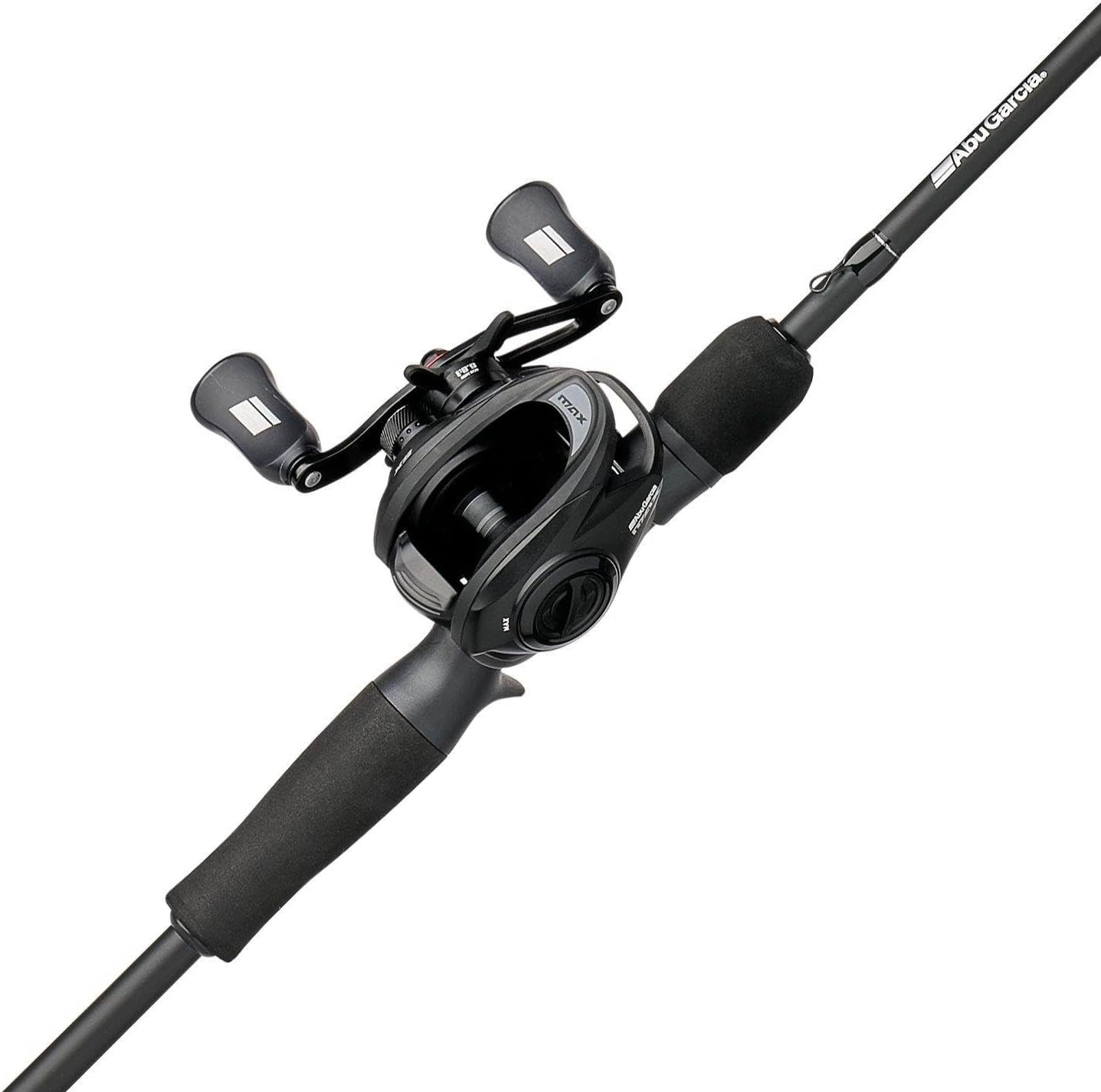Max SX Low Profile Baitcast Reel and Fishing Rod Combo