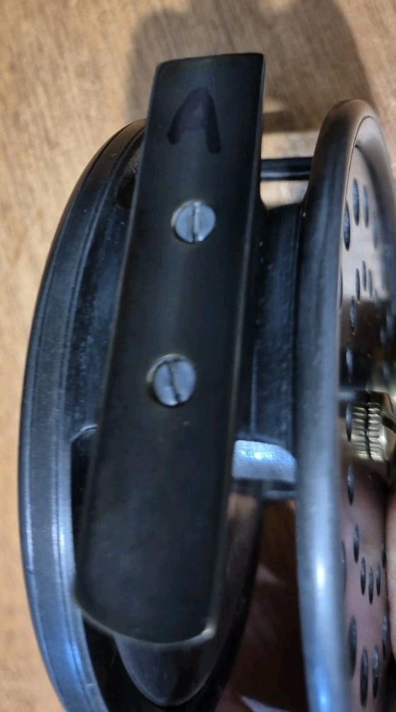 A SUPERB WALKER BAMPTON 3 3/4″ LIGHT SALMON FLY REEL LITTLE USED CONDITION