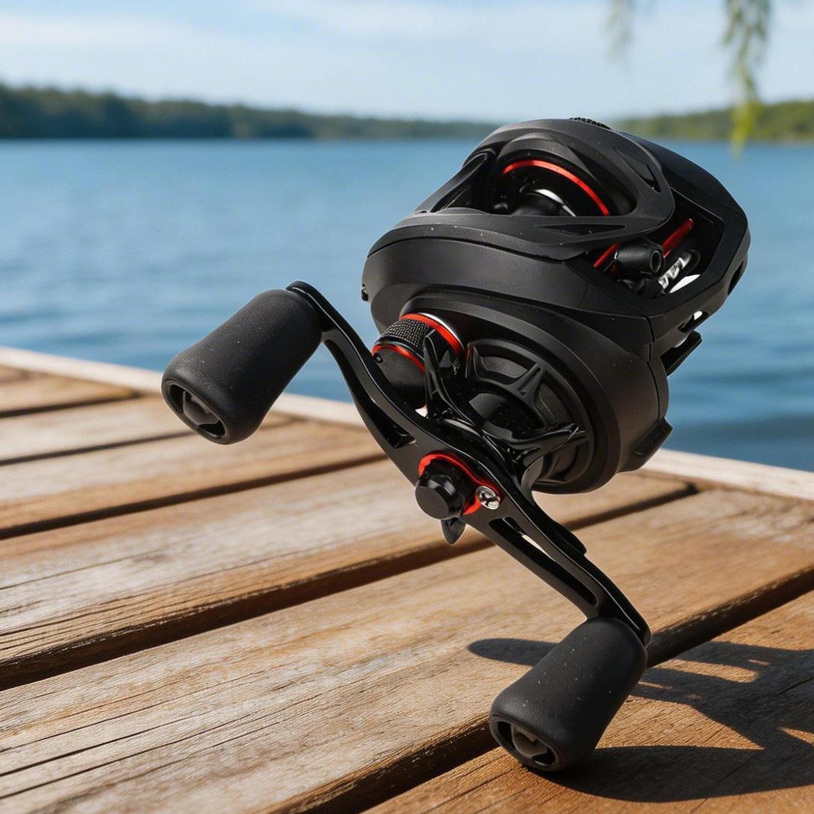 Baitcast Reel Aluminum Alloy Metal Short Spool Fishing Reel Max Drag 6kg