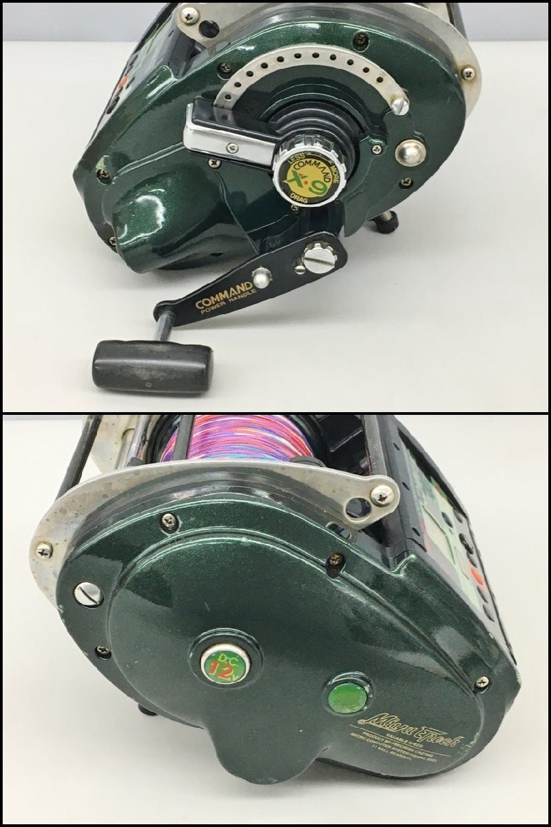 Miya Epoch COMMAND X 9 Electric Reel Fishing BIG GAME Saltwater Japan Used