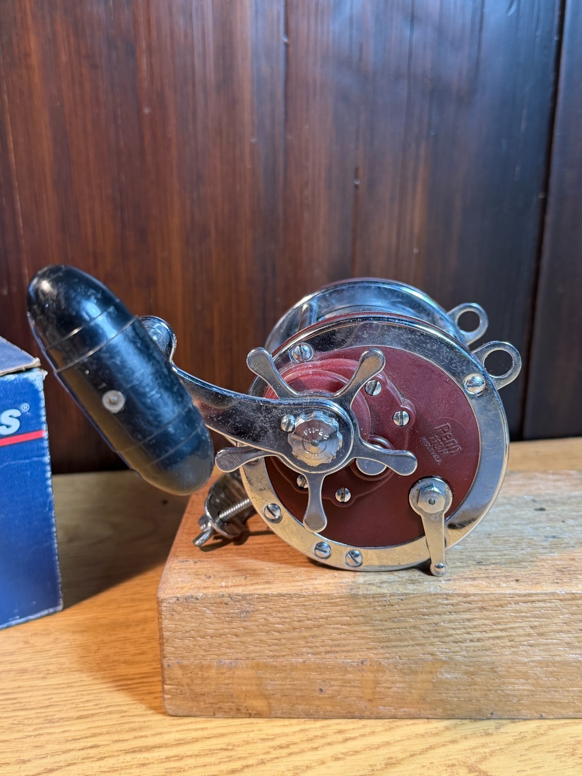Vintage PENN Senator 113H 4/0 Special Saltwater Fishing Reel w/ Original Box