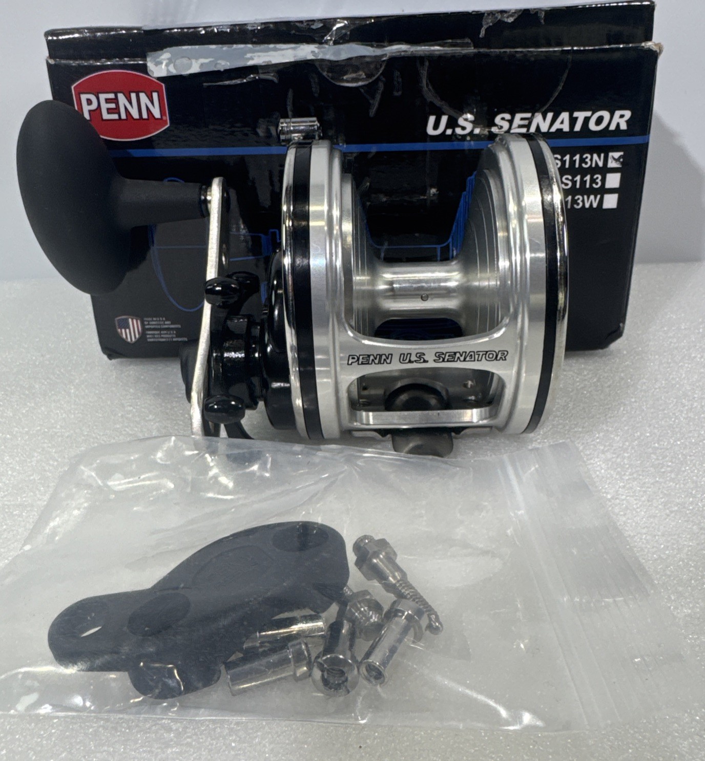 Penn US113N US Senator Narrow Spool Casting Fishing Reel