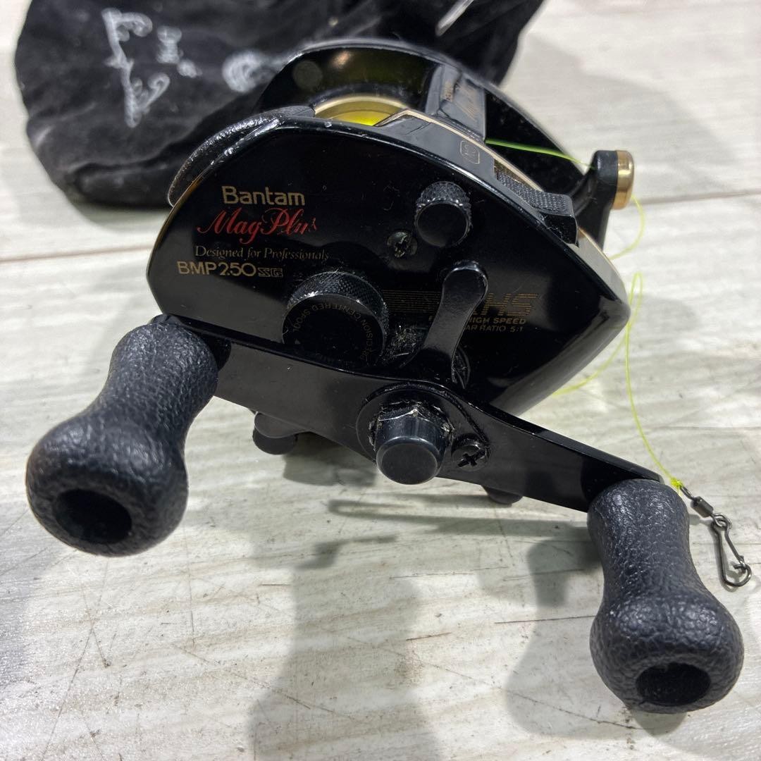 Shimano Bantam MagPlus BMP250 Bait Reel Magnetic Control Used