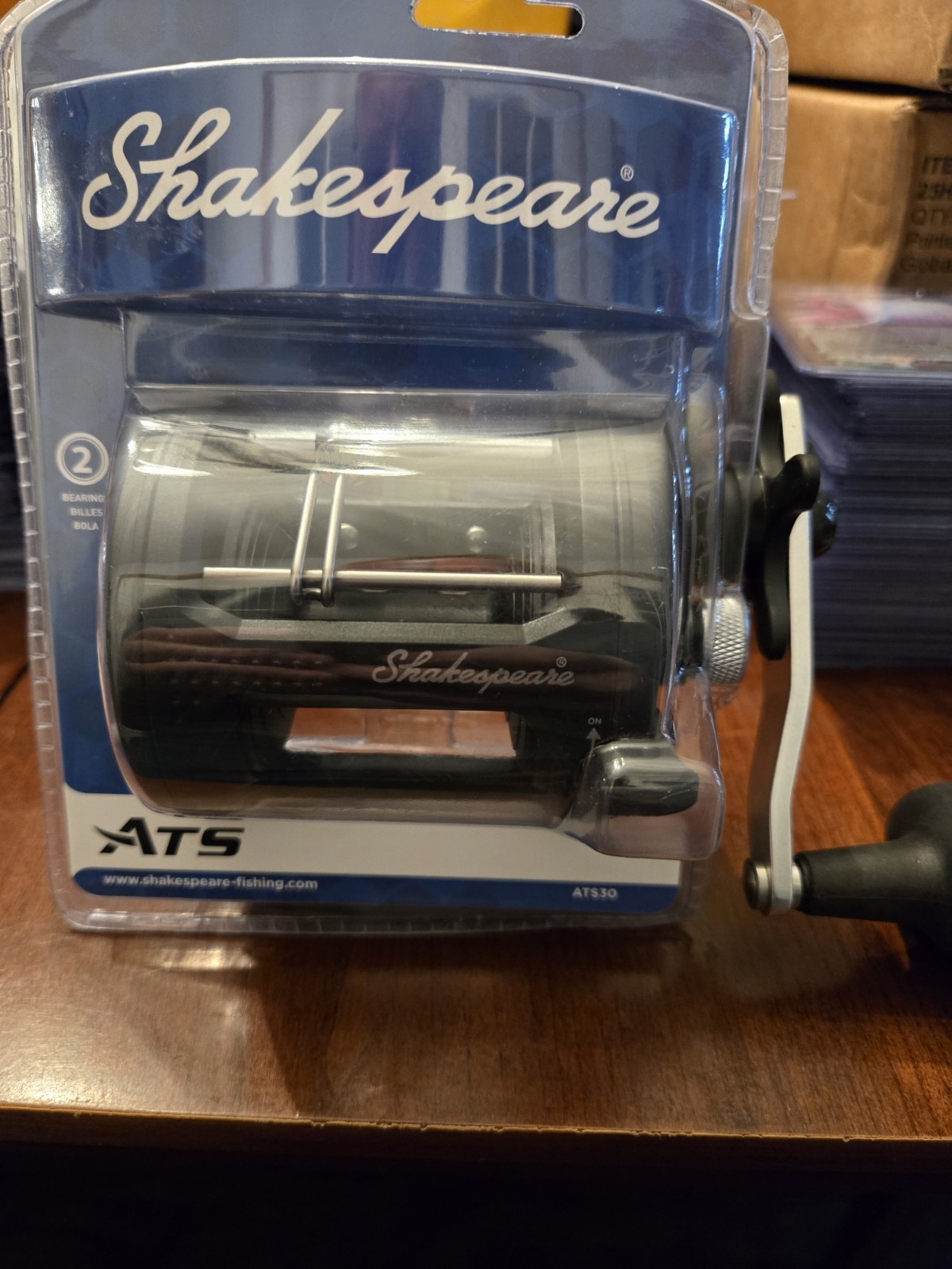 Shakespeare 1366927 ATS30B 2BB Level Wind Trolling Reel