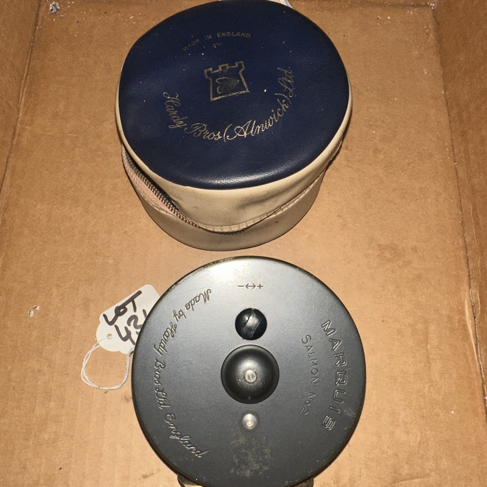 Vintage Collectible Hardy Marquis Salmon No.2 fly fishing reel mint cond. #2