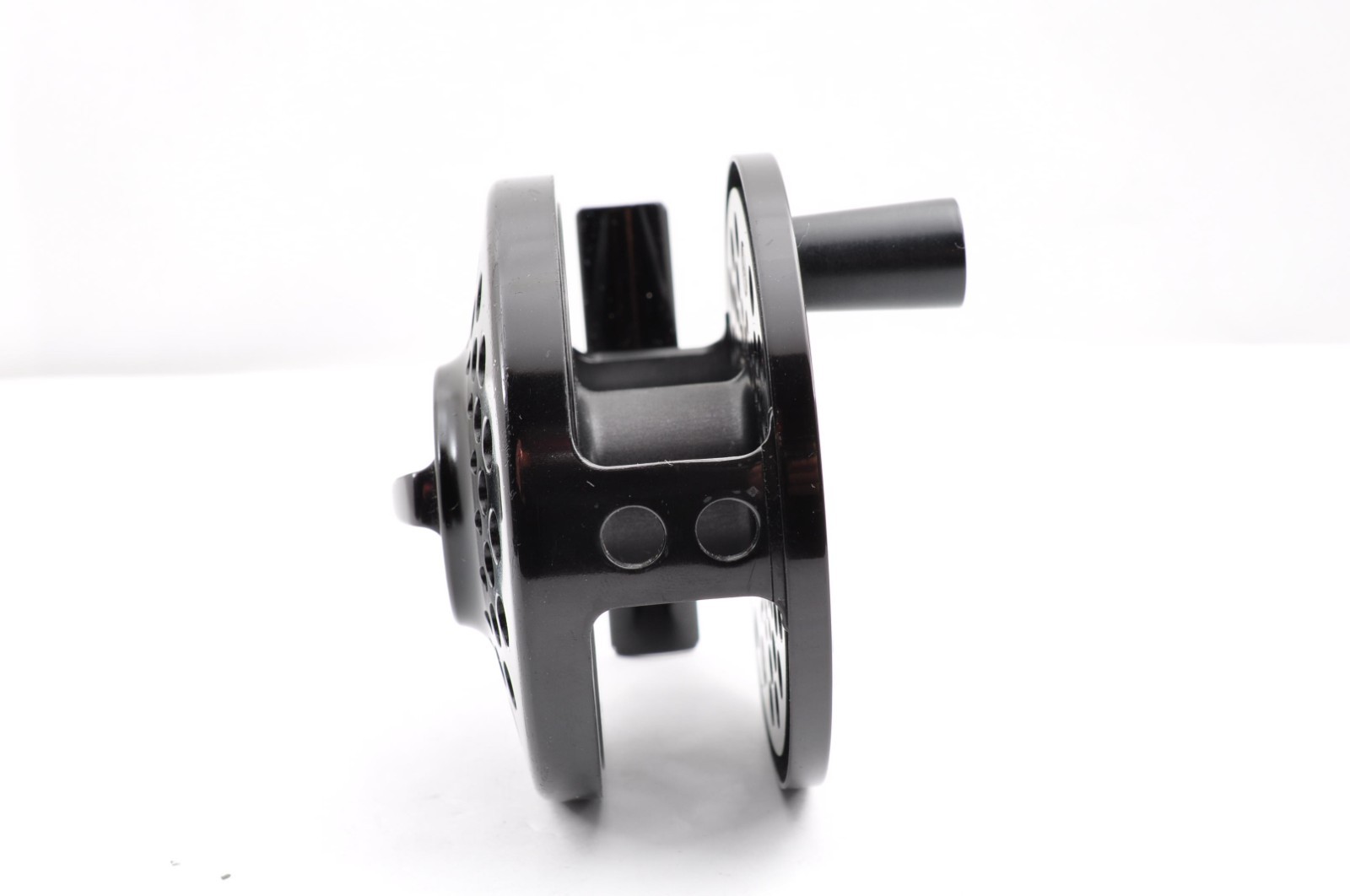 Fin-Nor Fin-lite II 4/5 Black FD0092 Used Made in USA Fly Fishing Reel Japan
