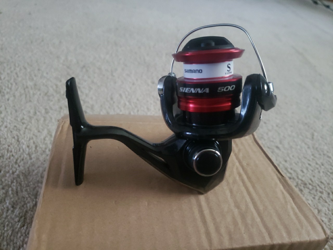 Shimano Sienna 500 Spinning Reel S System Read Description Fully
