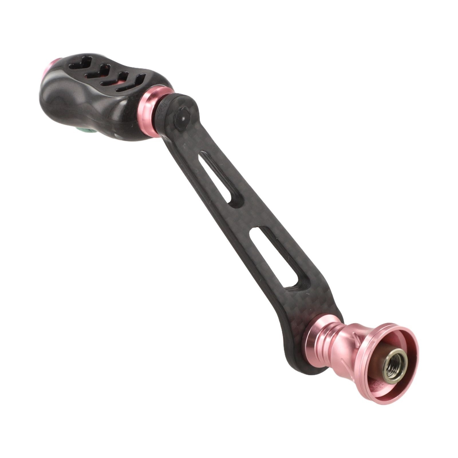 Carbon Fiber Single Arm Handle for For DAIWA For FUEGO Rocker Arm Screw In Reel