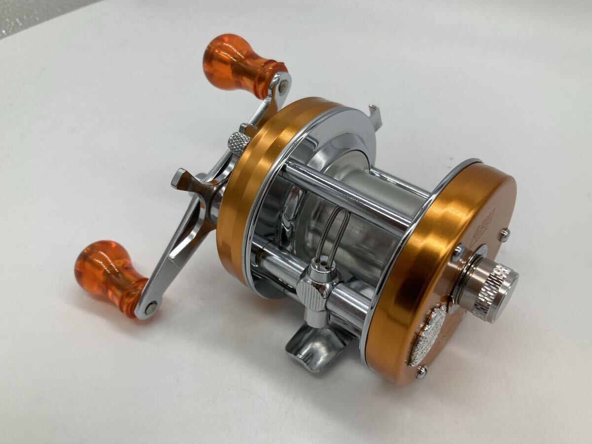 Abu Garcia Abu Ambassadeur 5500C Sunset Orange Baitcasting Reel Japan Excellent