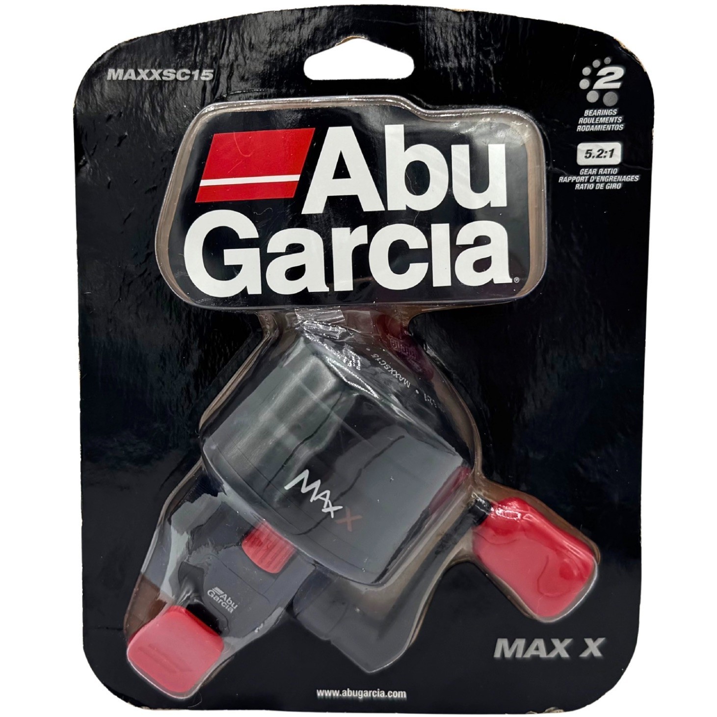 Abu Garcia Max X Spincast Fishing Reel MAXXSC15 Brand New NIB 5.2:1 Gear Ratio