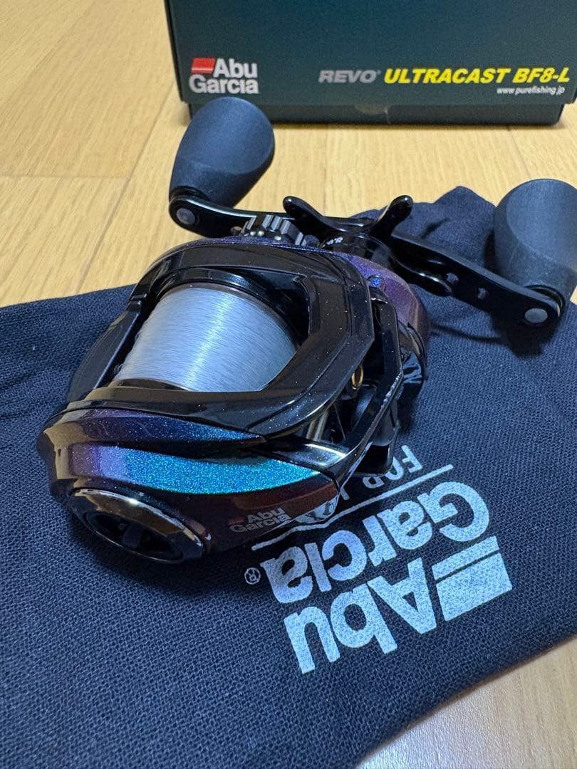 Abu Garcia REVO Ultracast BF8-L Spinning Reel Used 8.0:1 Gear Ratio
