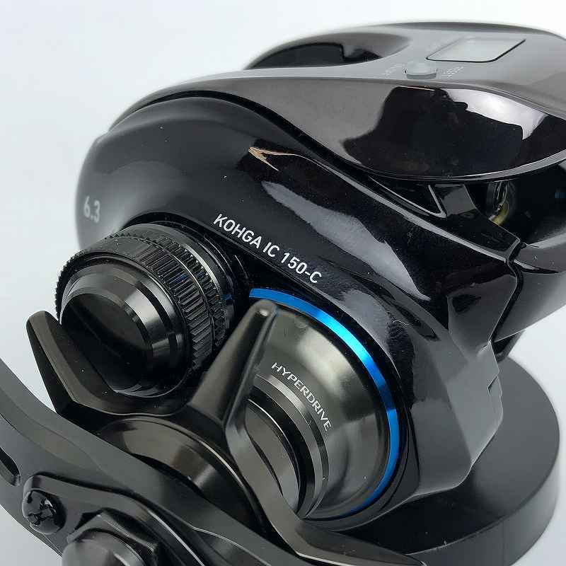 Daiwa KOHGA Beniga IC 150-C Baitcasting Reel 6.3:1 Gear 275g Used