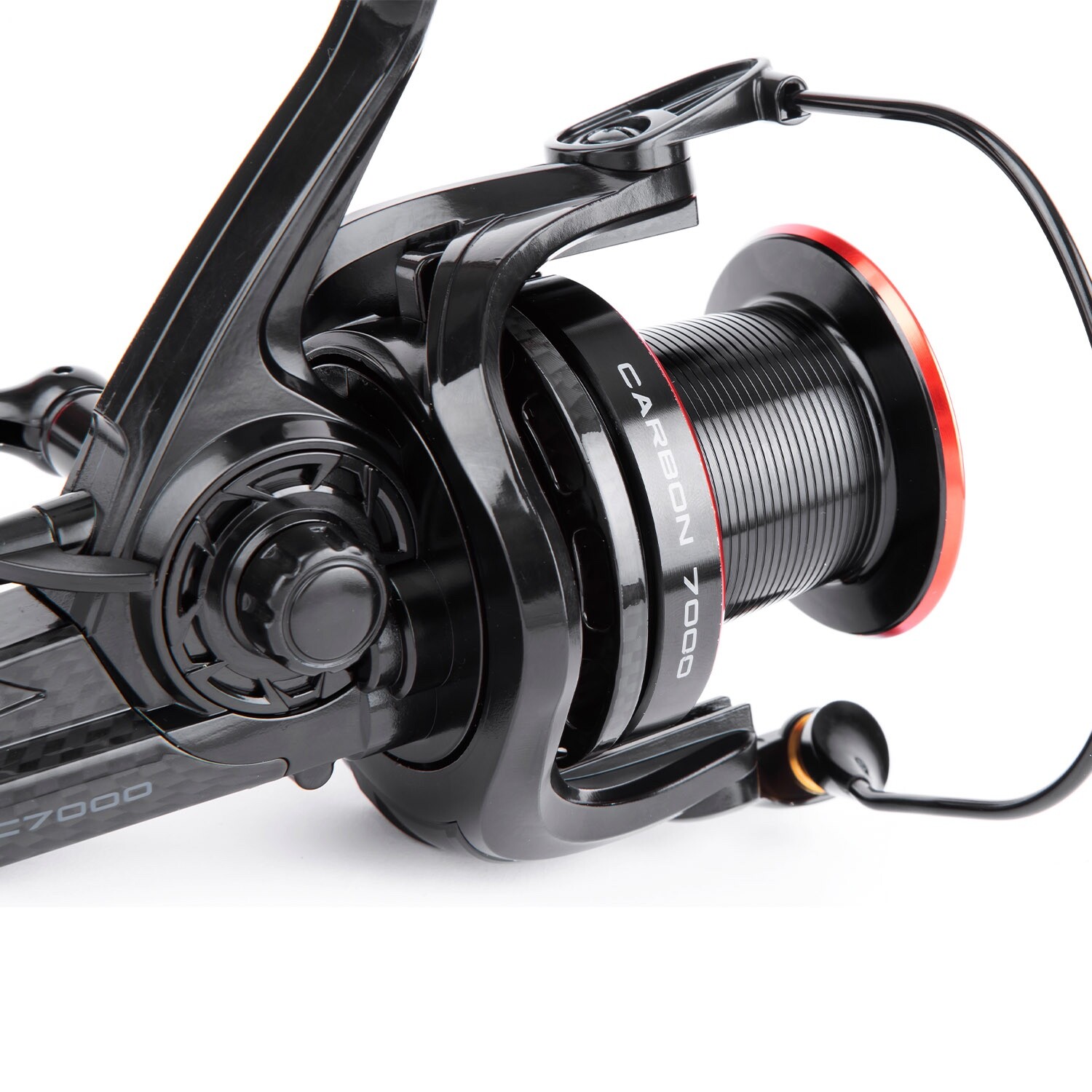 SONIK Big Pit Carp Fishing SK47 10000 Reel x2 Carbon Carp Long Aluminium Spool