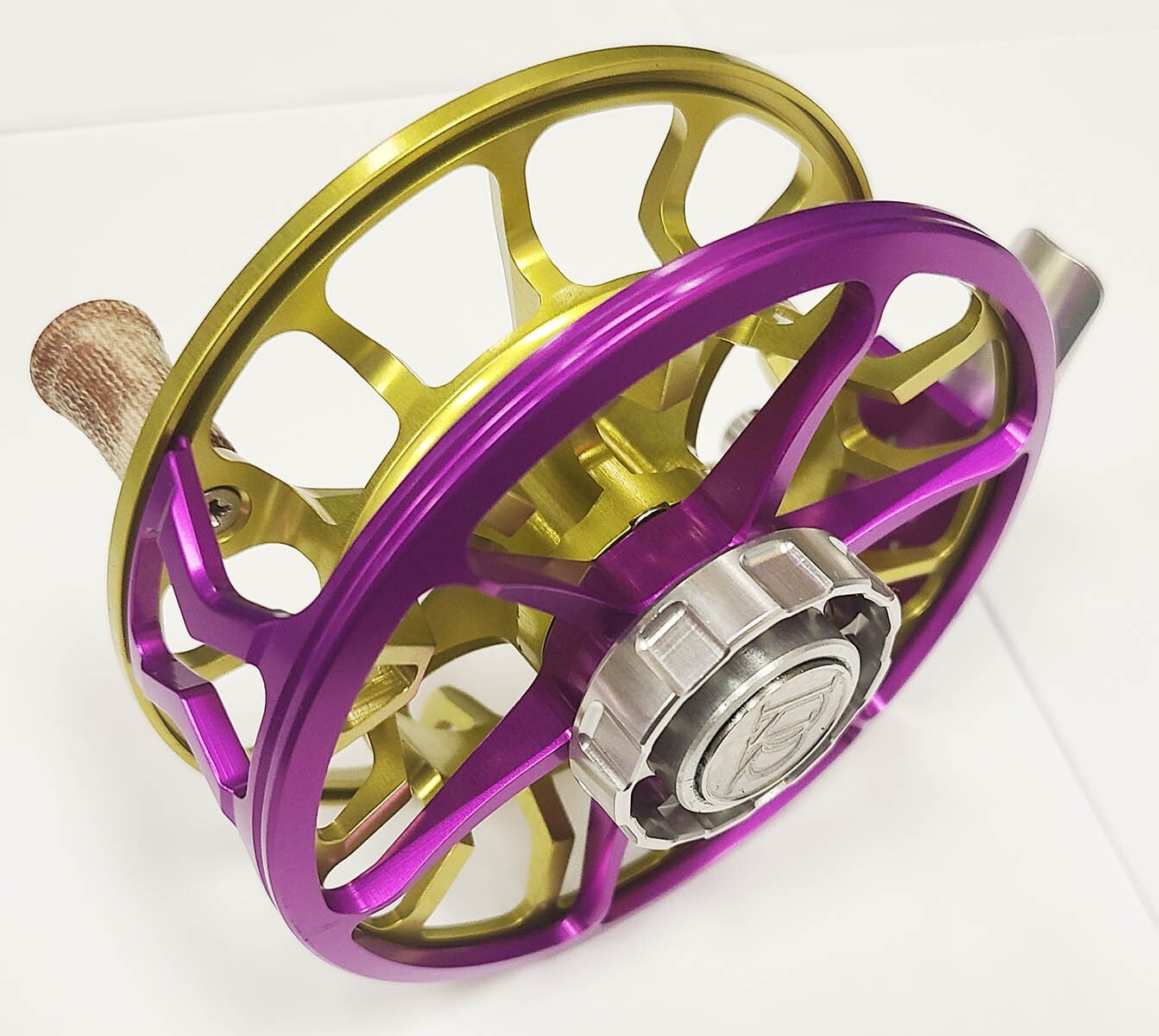 ROSS EVOLUTION LTX 5/6 WEIGHT FLY REEL NEW 2025 MARDI GRAS COLOR PURPLE & LIME