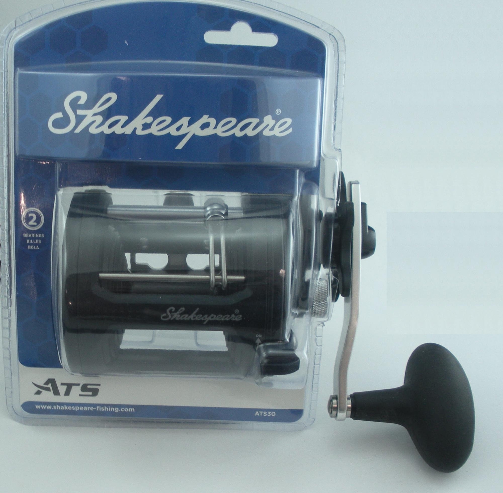 Shakespeare 1366927 ATS30B 2BB Level Wind Trolling Reel