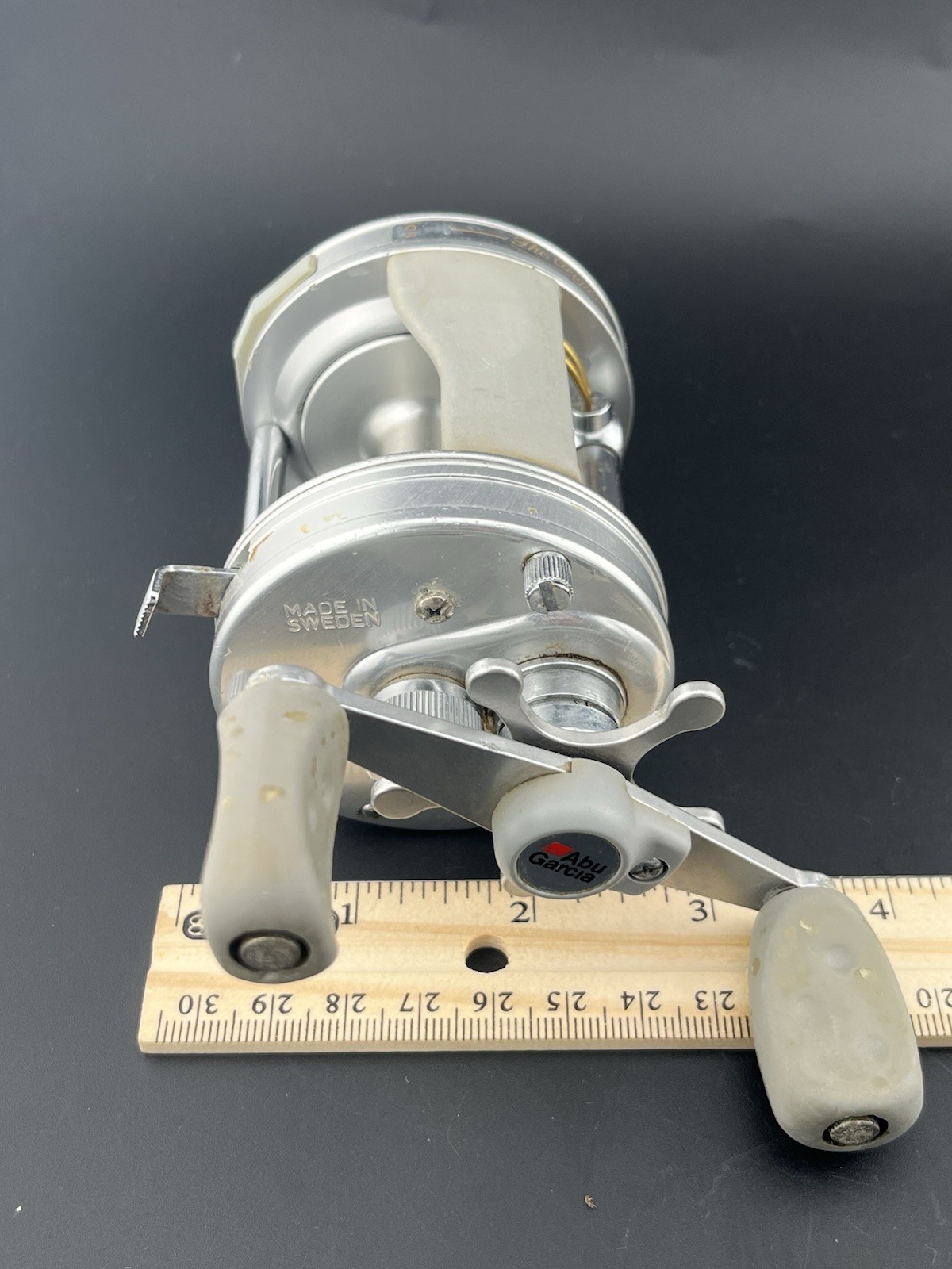-Pre Owned Abu Garcia 6500 C3 Bait Caster. Made In Sweden