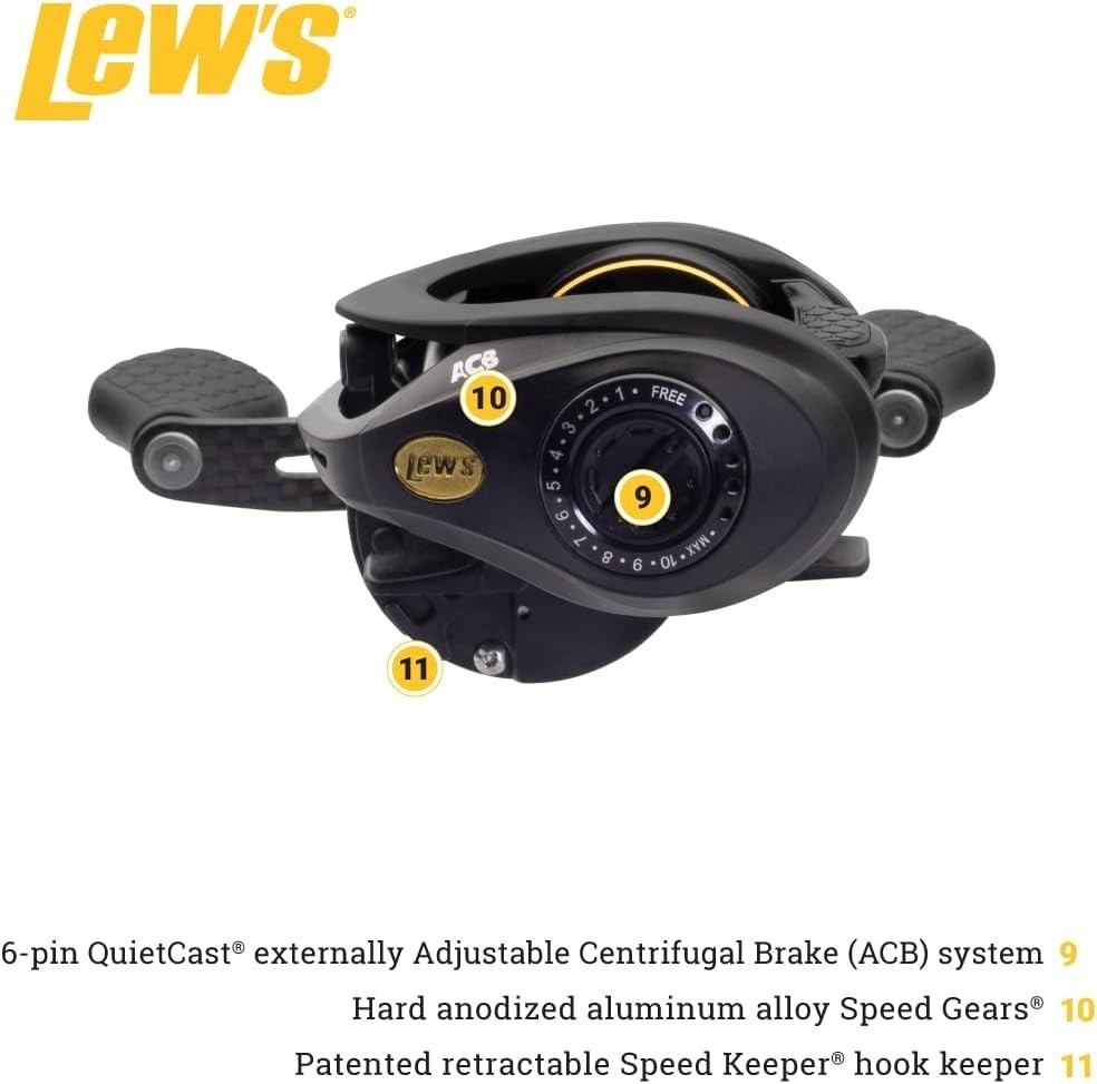 Tournament Pro Fishing Reel – 11 Stainless Steel Bearings