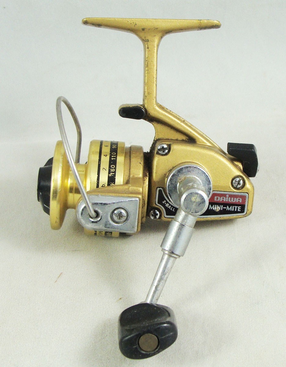 Pre-Owned DAIWA MINI-MITE Spinning Reel – Ultralight Size – Made in Japan