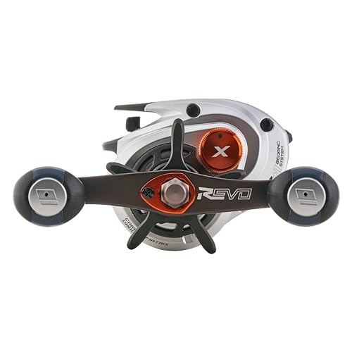 Abu Garcia Revo 5X Left Hand Fishing Reel High Speed 20lb Drag C6 Carbon Frame