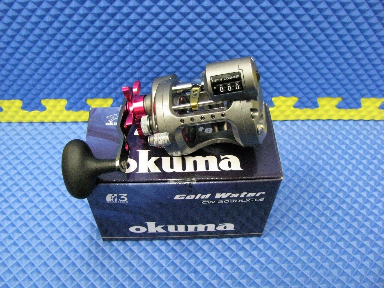 Okuma Cold Water LC Trolling Reel Ladies Edition LEFT HANDED CW-203DLX-LE