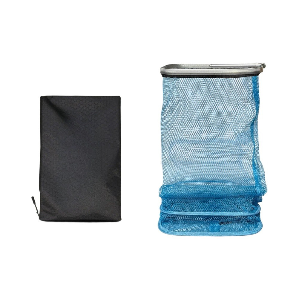 Strong Wear Resistant Fish Protection Net Portable Keepnet 30x17cm Size