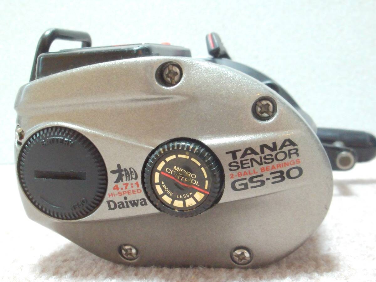 Daiwa TANASENSOR GS-30 Baitcasting Reel LCD Depth Counter 530g