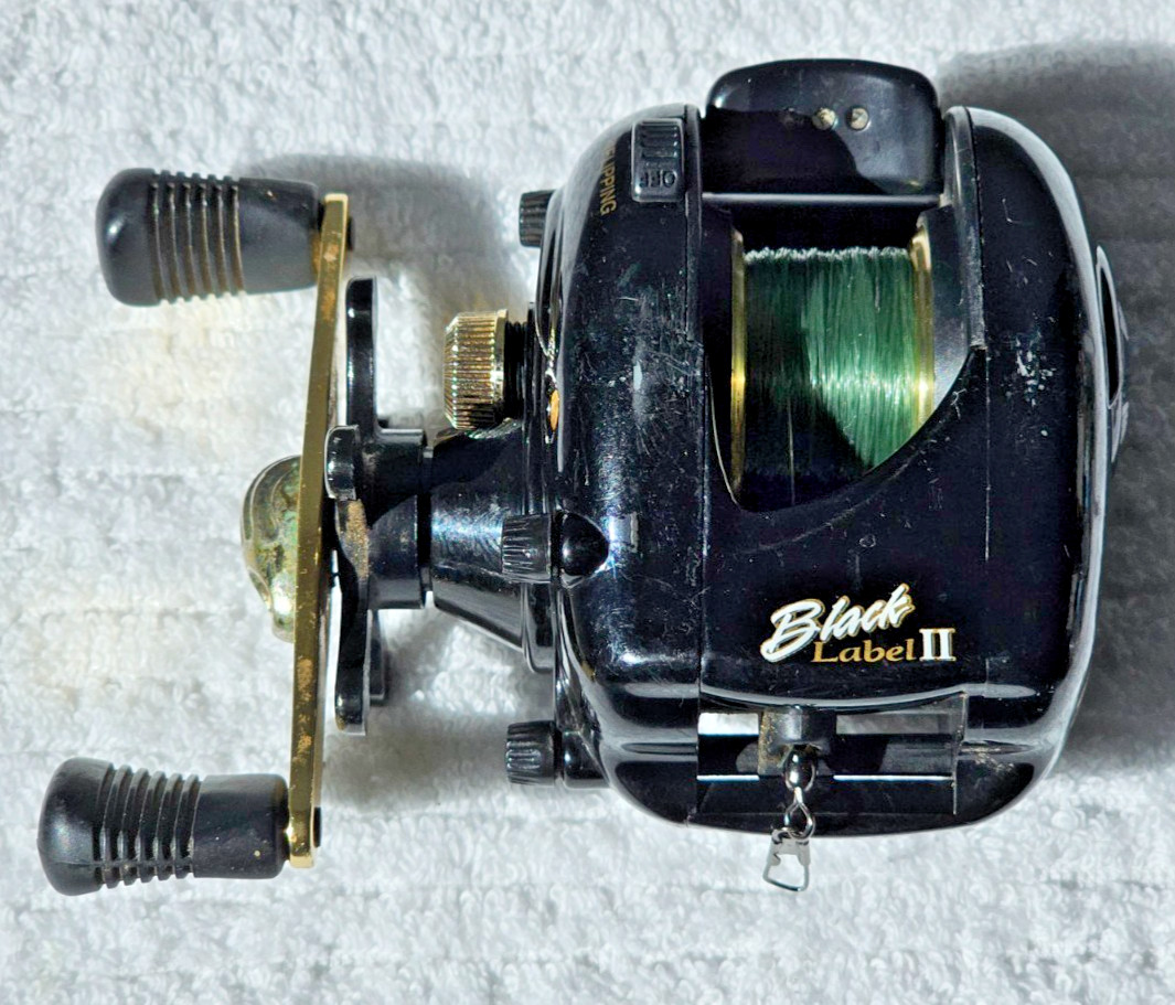 Cabela’s Black Label II Baitcasting Reel 6 Ball Bearings Flipping Switch Korea
