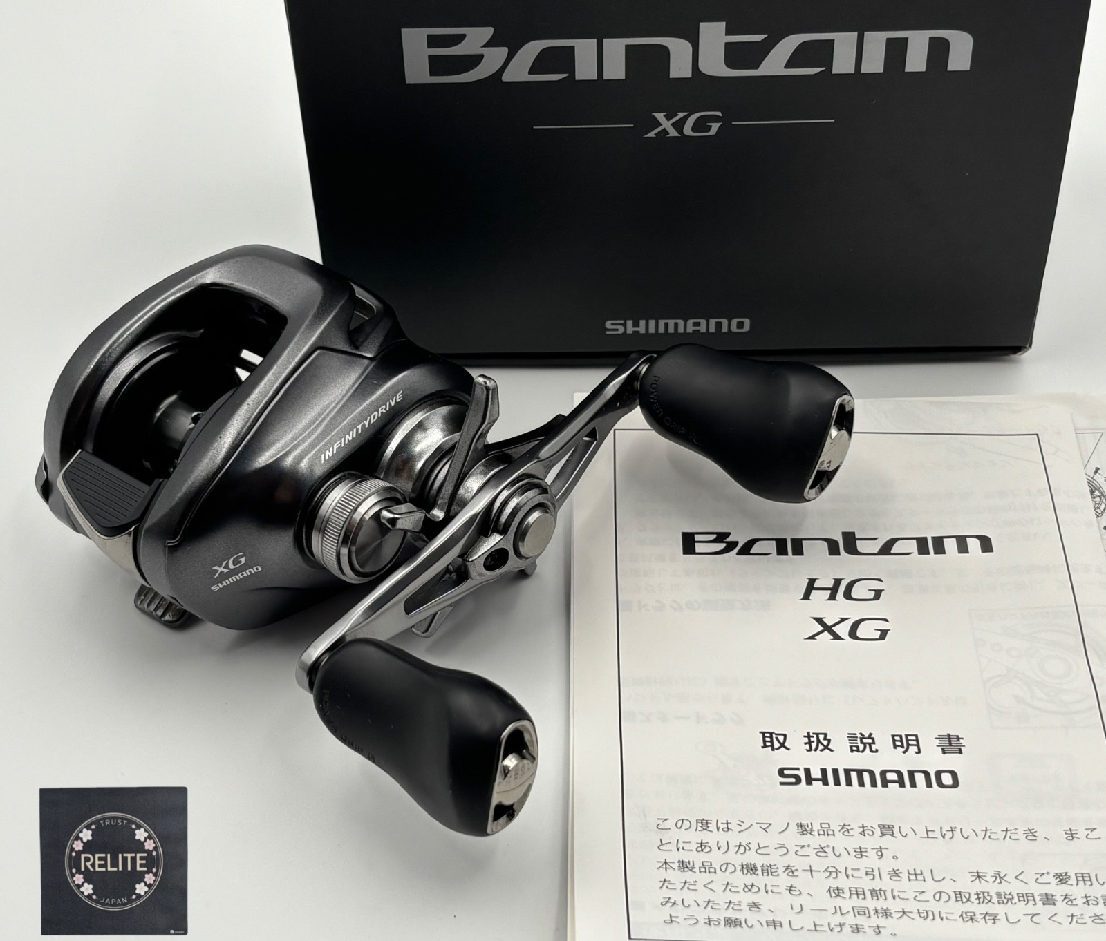 Shimano 22 Bantam XG Right Handle Baitcasting Reel From Japan „Near Mint“
