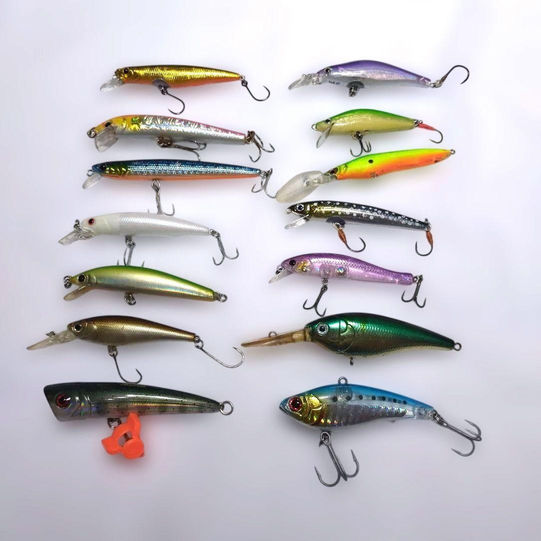 Target 68 SP MN-0702 CESF Yo-Zuri Duel 3D Daiwa Minnow II Fishing Lure Set Japan