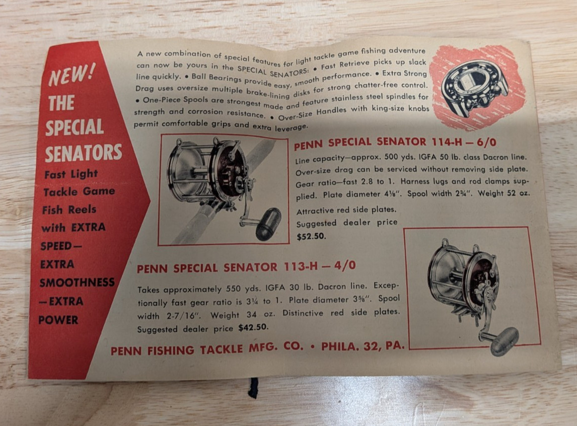 Vintage Penn Spinfisher 710 Spinning Reel w/ Original Box & Manual – Made USA