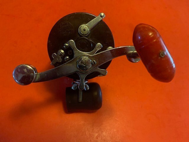 VINTAGE PENN SQUIDDER NO. 140 FISHING REEL NEWELL SPOOL AND STEEL GEARS & GUTS
