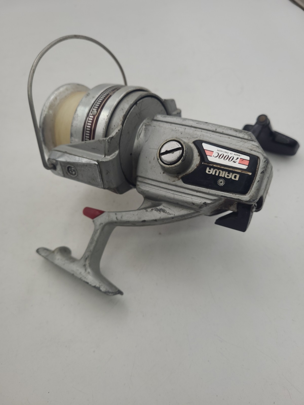 Vintage DAIWA 130X Coil Spring Loaded Drag Fishing Spinning Reel