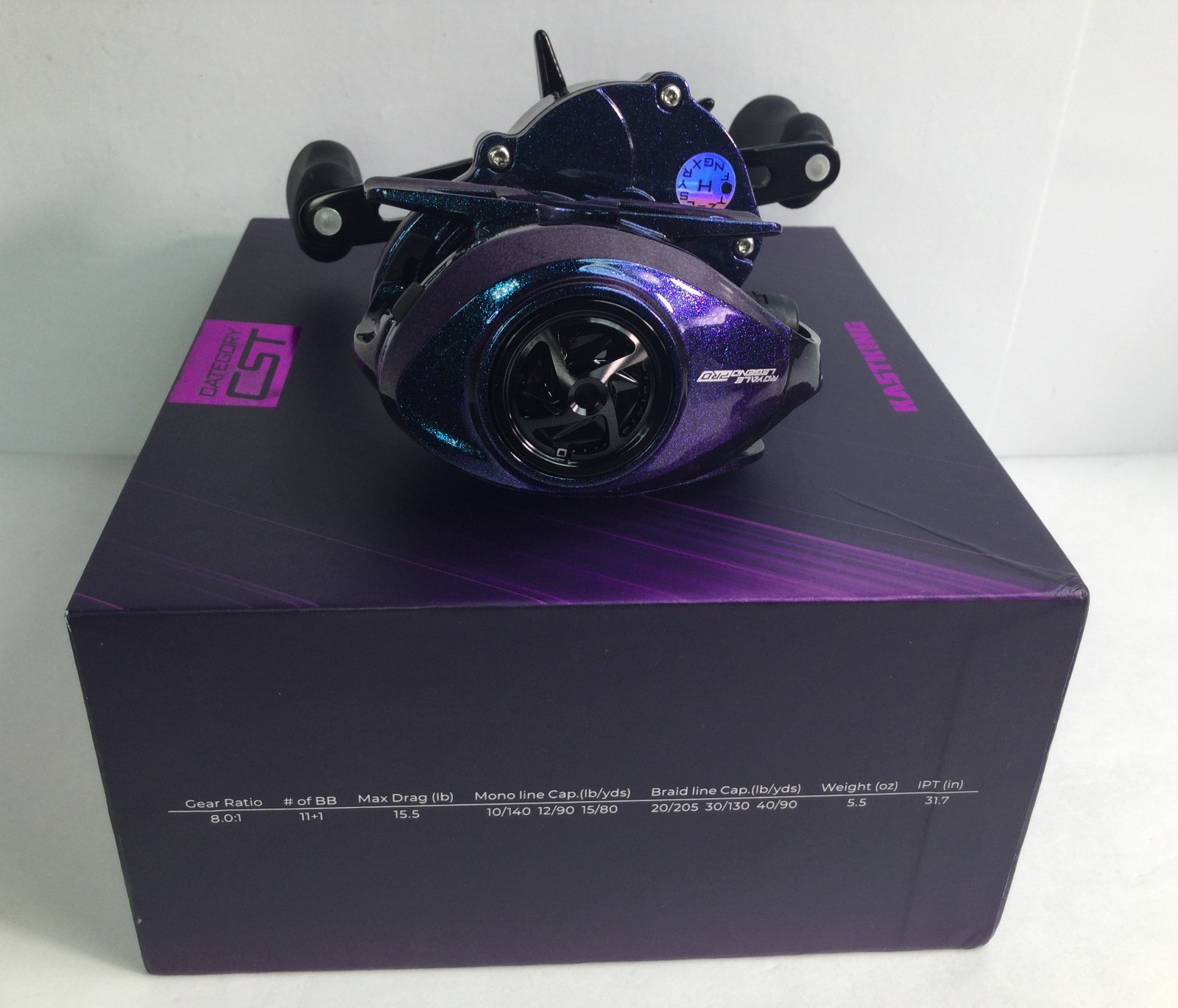 KastKing Royale Legend Pro Baitcasting Reel 8.0:1 High Speed Right Hand