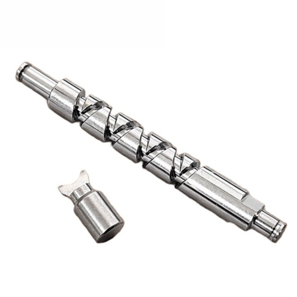 Twists Shaft 42.25mm FOR Takuma P1 DC For BFS Baitcasting Reel Stainless Steel