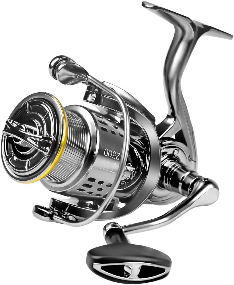 Saltwater Spinning Reel, 12+1BB Ultra Lightweight Powerful Fishing Reel, Metal F