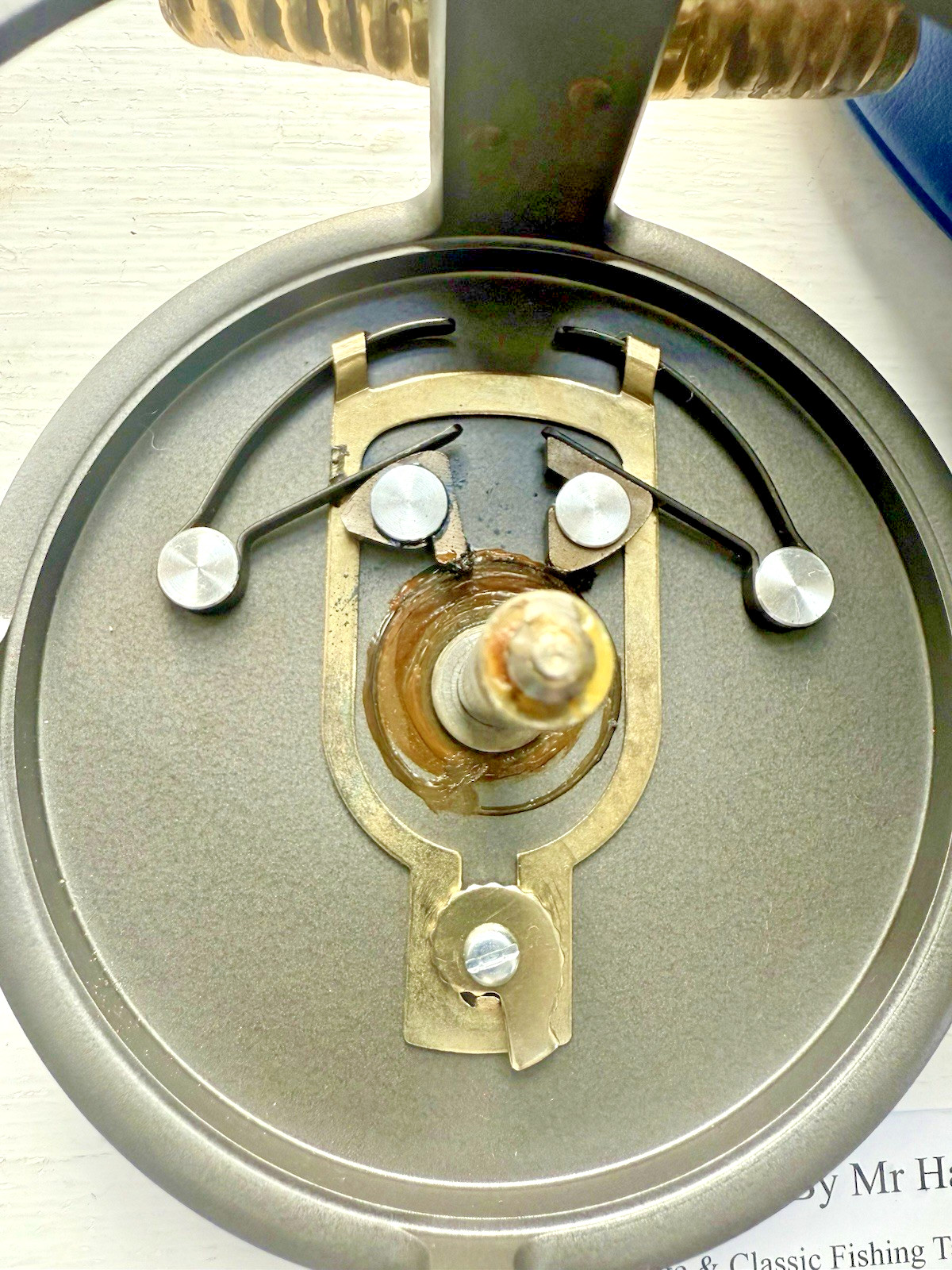 Hardy Marquis Salmon Number 3 WB Spey Fly Reel with Case Paperwork & Box