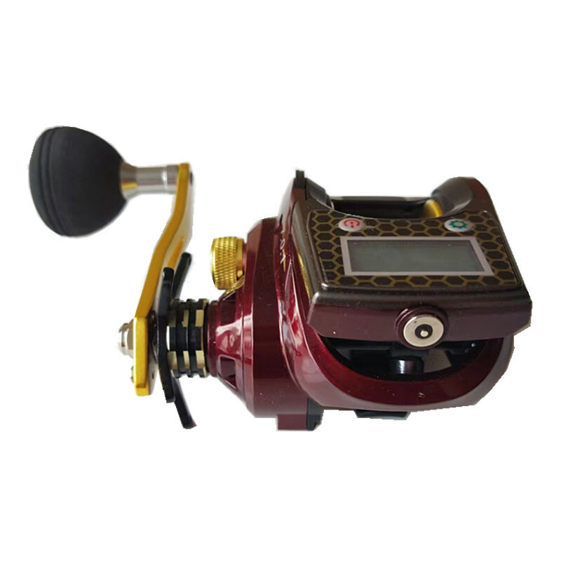Digital Baitcasting Reel High Speed 7.0:1 16+1BB Strength Nylon Fishing Reel