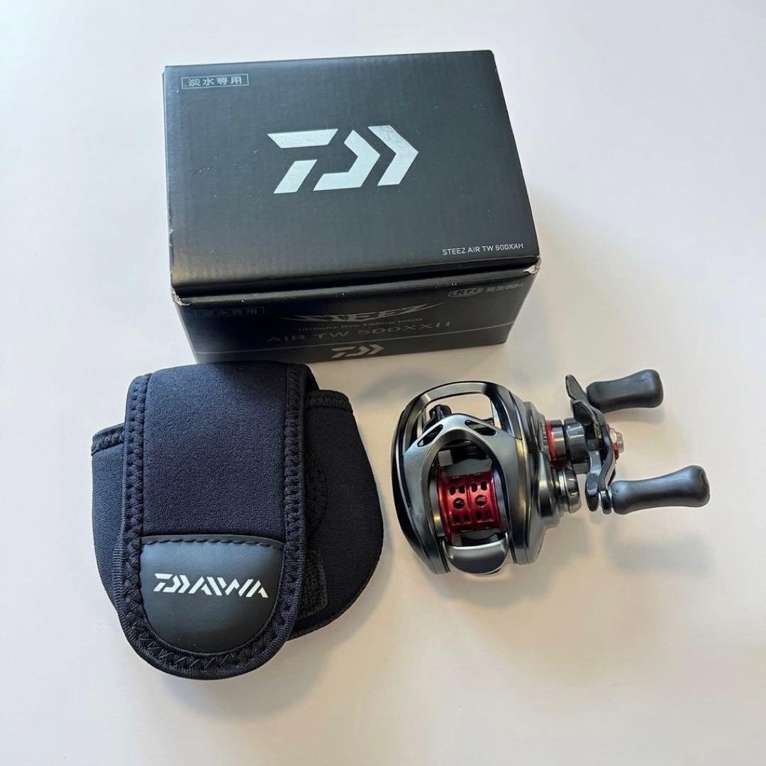 DAIWA STEEZ AIR TW 500XXH Lightweight Freshwater Baitcasting Reel