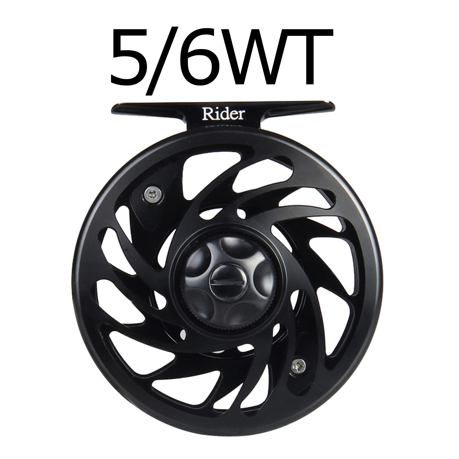 3/4 5/6 7/8 9/10WT Rider Fly Reel Black