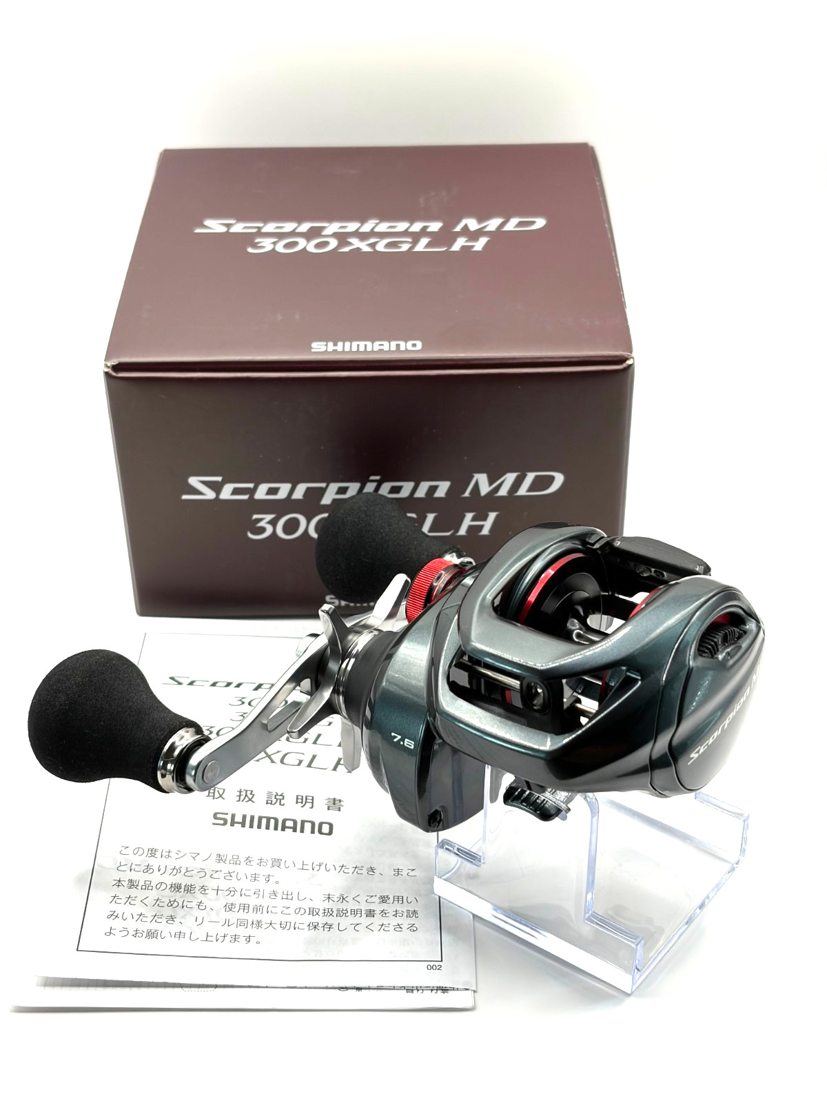 Shimano 24 Scorpion MD 300XGLH Right Baitcasting Reel from Japan New w/ Box