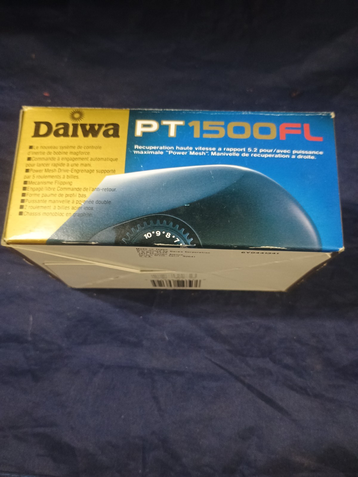 Daiwa PT 1500FL ProCaster Tournament Baitcasting Fishing Reel Left Handed, W/Box