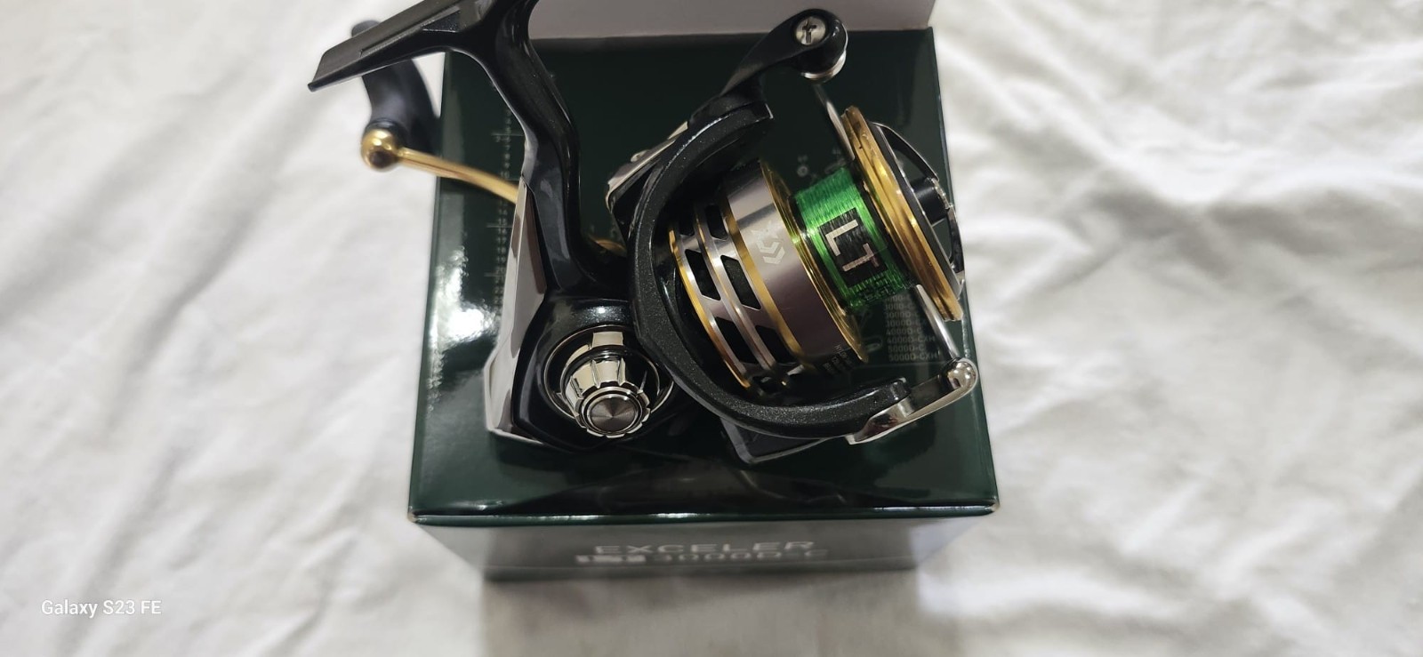 Daiwa Exceler LT 3000D-C Spinning Reel 3000 Black Gold Exceler LT3000D-C Model
