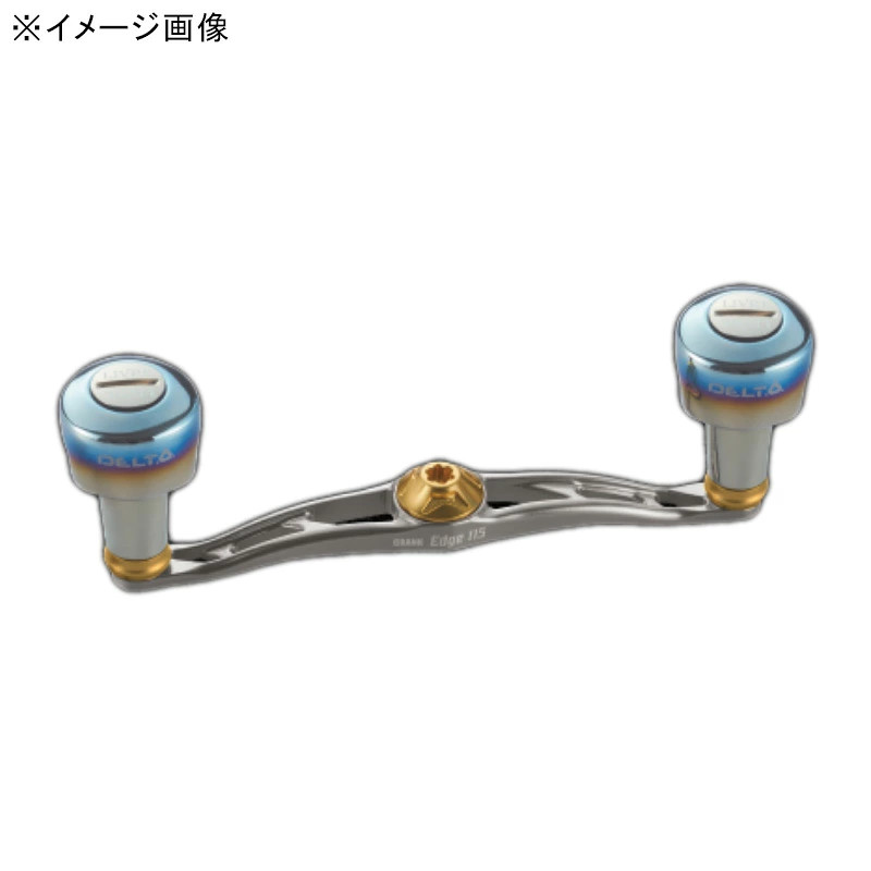 Japan LIVRE Full Comp Crank Edge 115 DELTA27 Daiwa Left Titanium+Gold